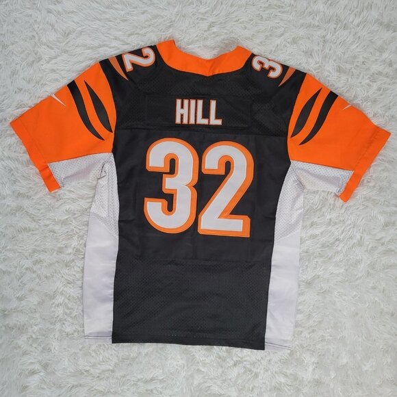 NFL Nike  Cincinnati Bengal Tigers "Hill" 32 Jersey - Size 44 - Picture 2 of 8